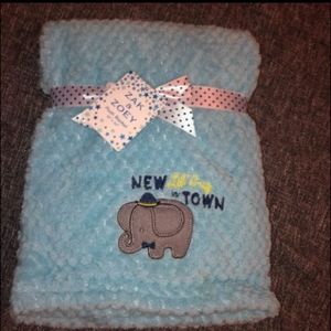 Light blue blanket